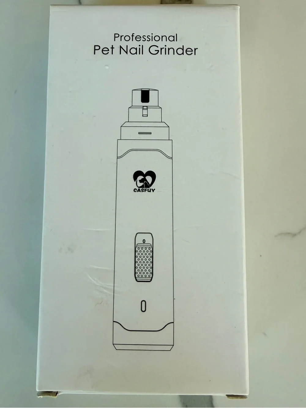 Professional Pet Nail Grinder USB Rechargeable Dog Cat Trimmer